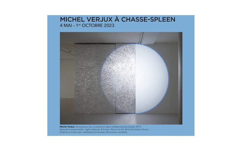 Michel Verjux au Centre d'art Chasse-Spleen Michel Verjux au Centre d'art Chasse-Spleen