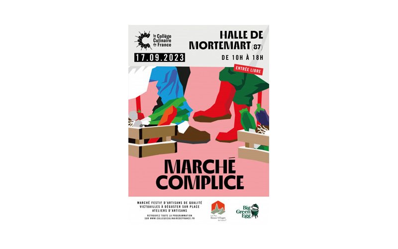 Grand marché culinaire à Mortemart