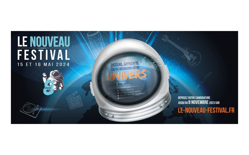 Le Nouveau Festival saison 8, lycéens et apprentis invités à s'inscrire